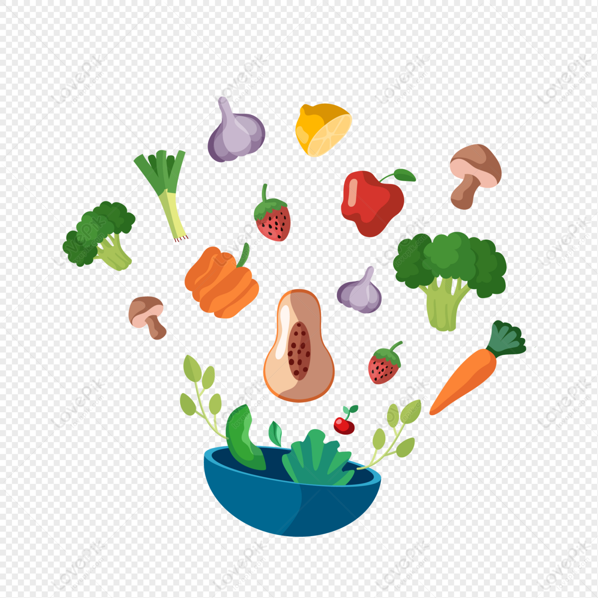 可爱卡通蔬菜矢量图图片素材免费下载 - 觅知网