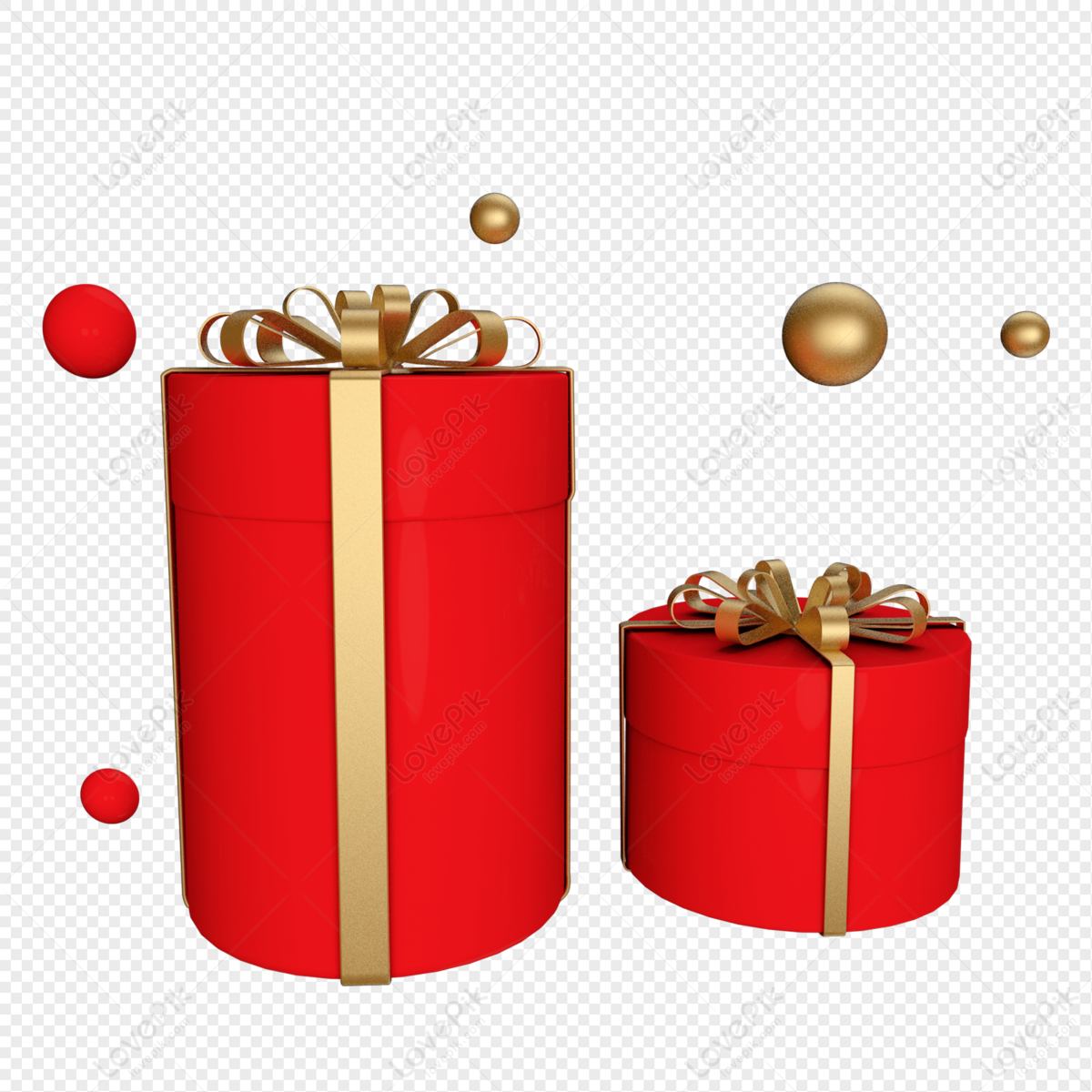 Round gift box. White blank open and closed... - Stock Illustration  [42802625] - PIXTA