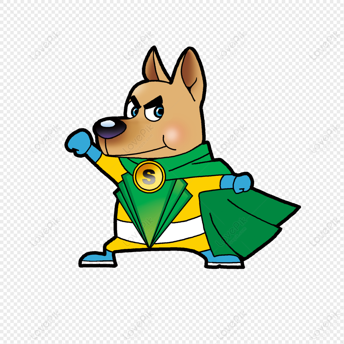 Superman Dog Image Free PNG And Clipart Image For Free Download - Lovepik |  401083249