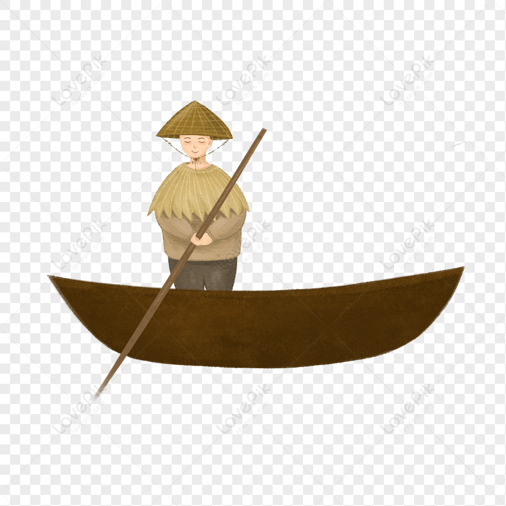 a man rowing a boat, man person, animation man, row png image free download