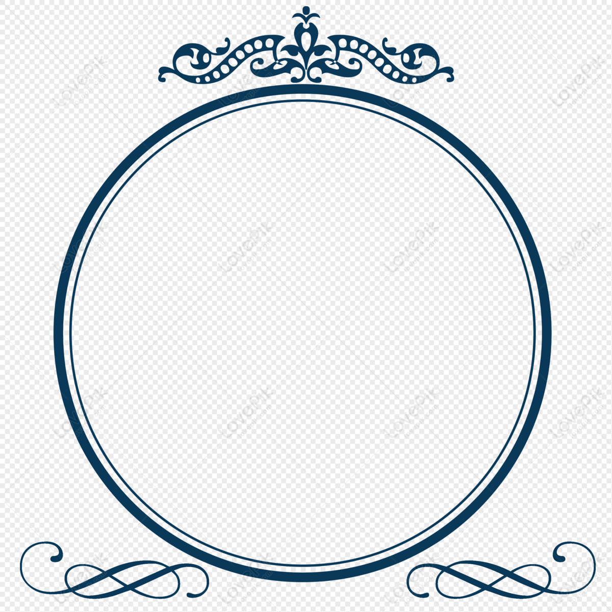 Blue Border, Frame White, Art Deco, Gray White PNG White Transparent ...