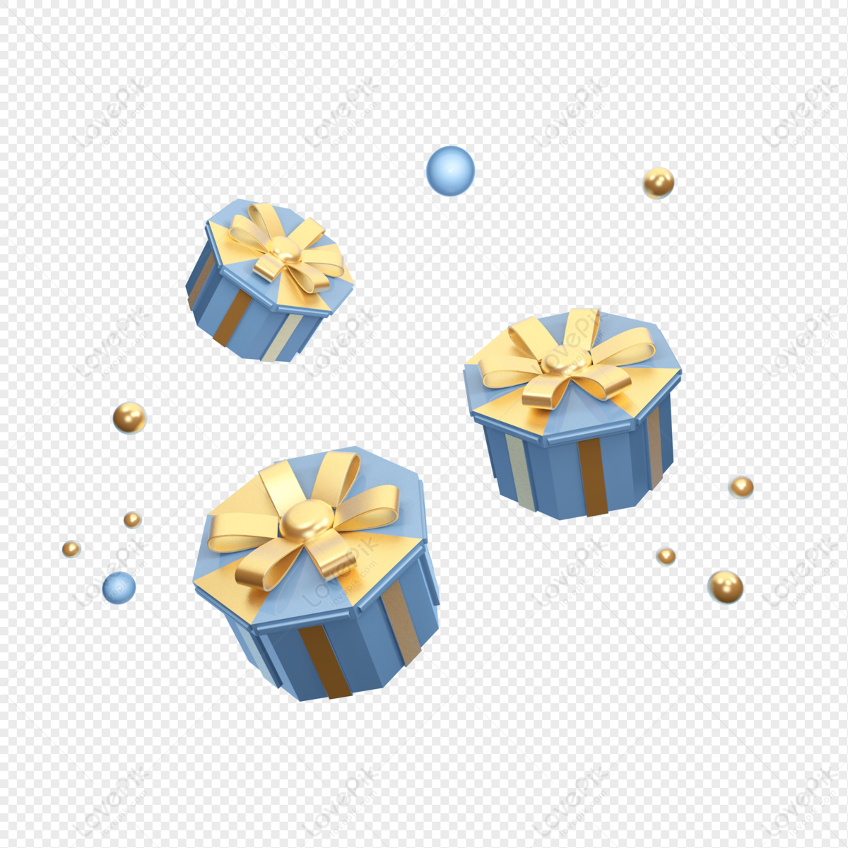 Christmas gift box boxes decorated Royalty Free Vector Image