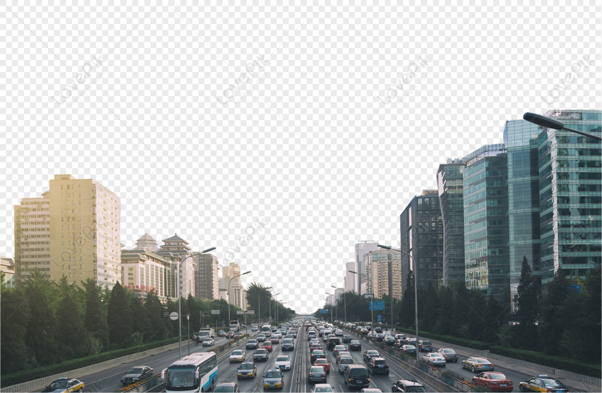 City street, city traffic, city road, street png free download