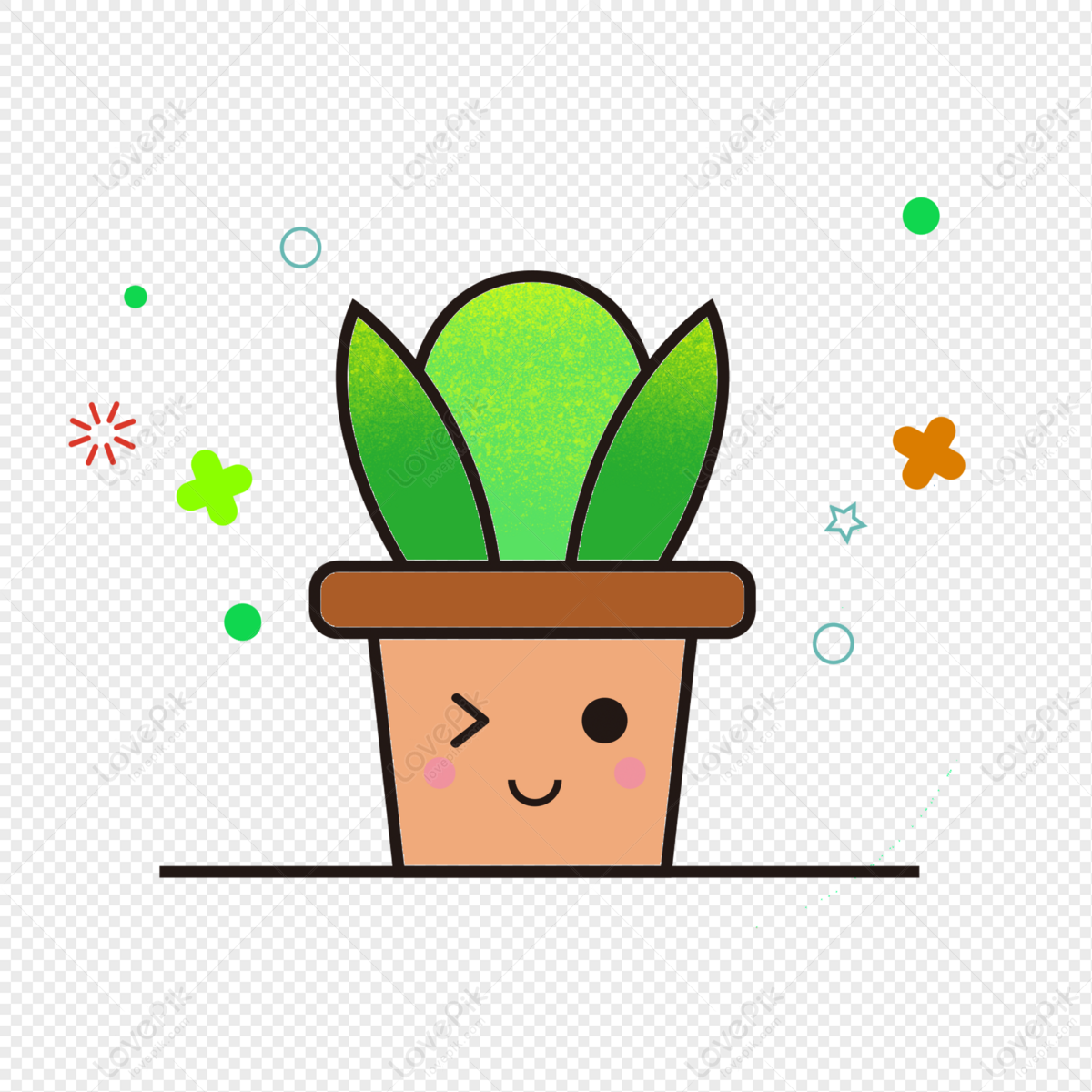 Cute Cactus PNG Hd Transparent Image And Clipart Image For Free ...