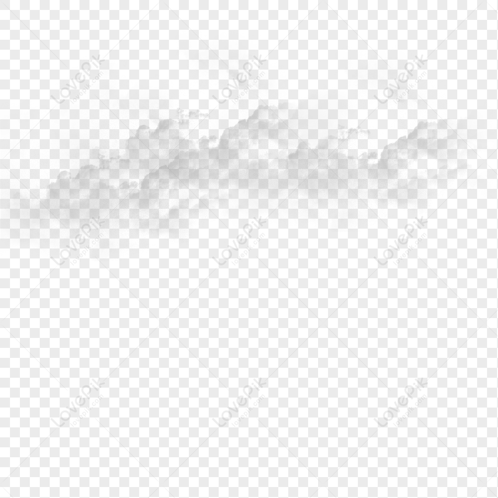 Hand Drawn White Cloud Illustration PNG Image And Clipart Image For ...