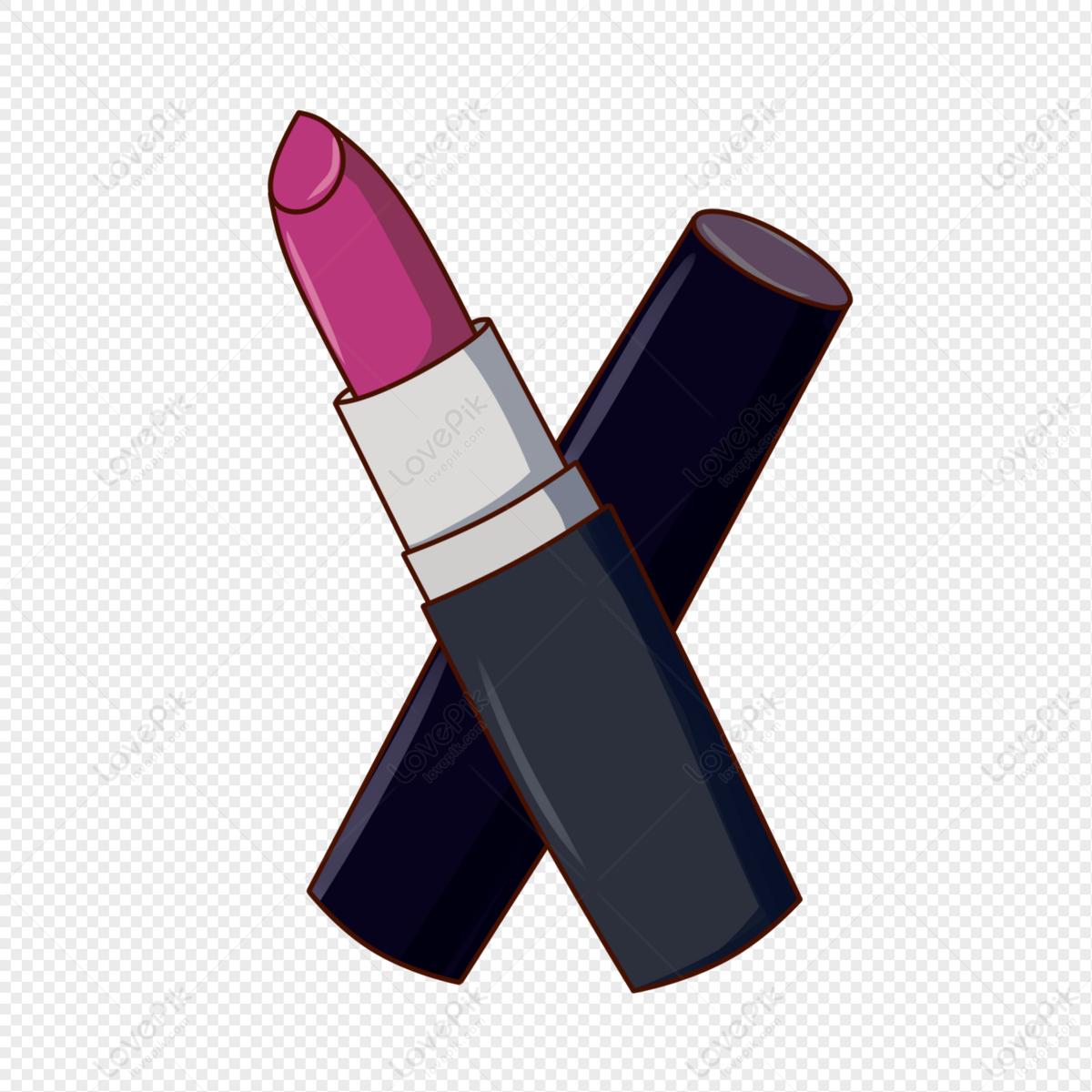 Hand Painted Cartoon Lipstick PNG Image Free Download And Clipart Image For  Free Download - Lovepik | 401108821