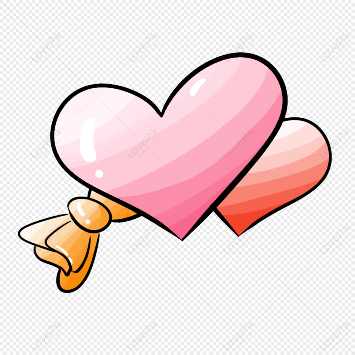 Pink Heart PNG Images With Transparent Background | Free Download On Lovepik