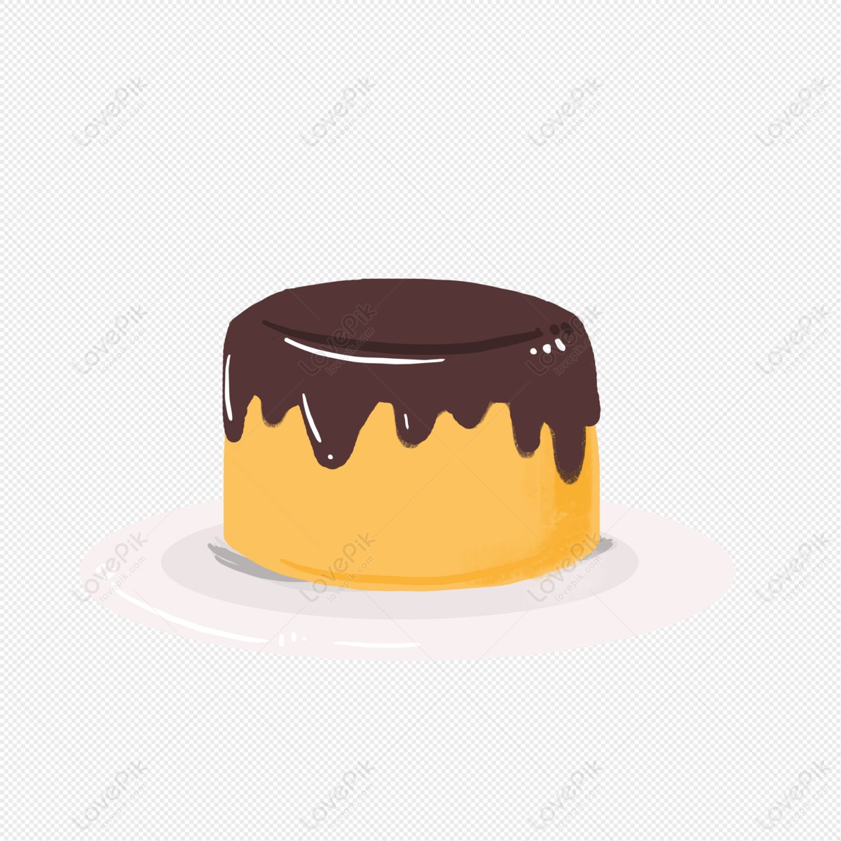 Pudding Dessert Food Gourmet Cartoon Free PNG And Clipart Image For Free  Download - Lovepik | 401102019
