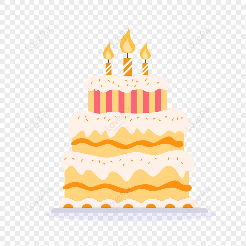 birthday cake illustration free download