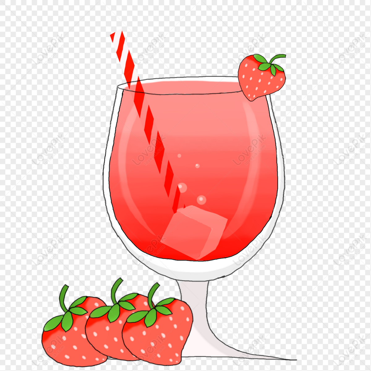 fruit drink clipart