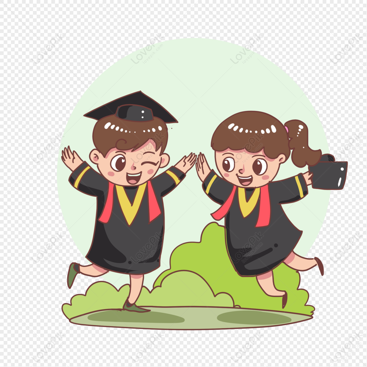 Graduated Student PNG White Transparent And Clipart Image For Free ...