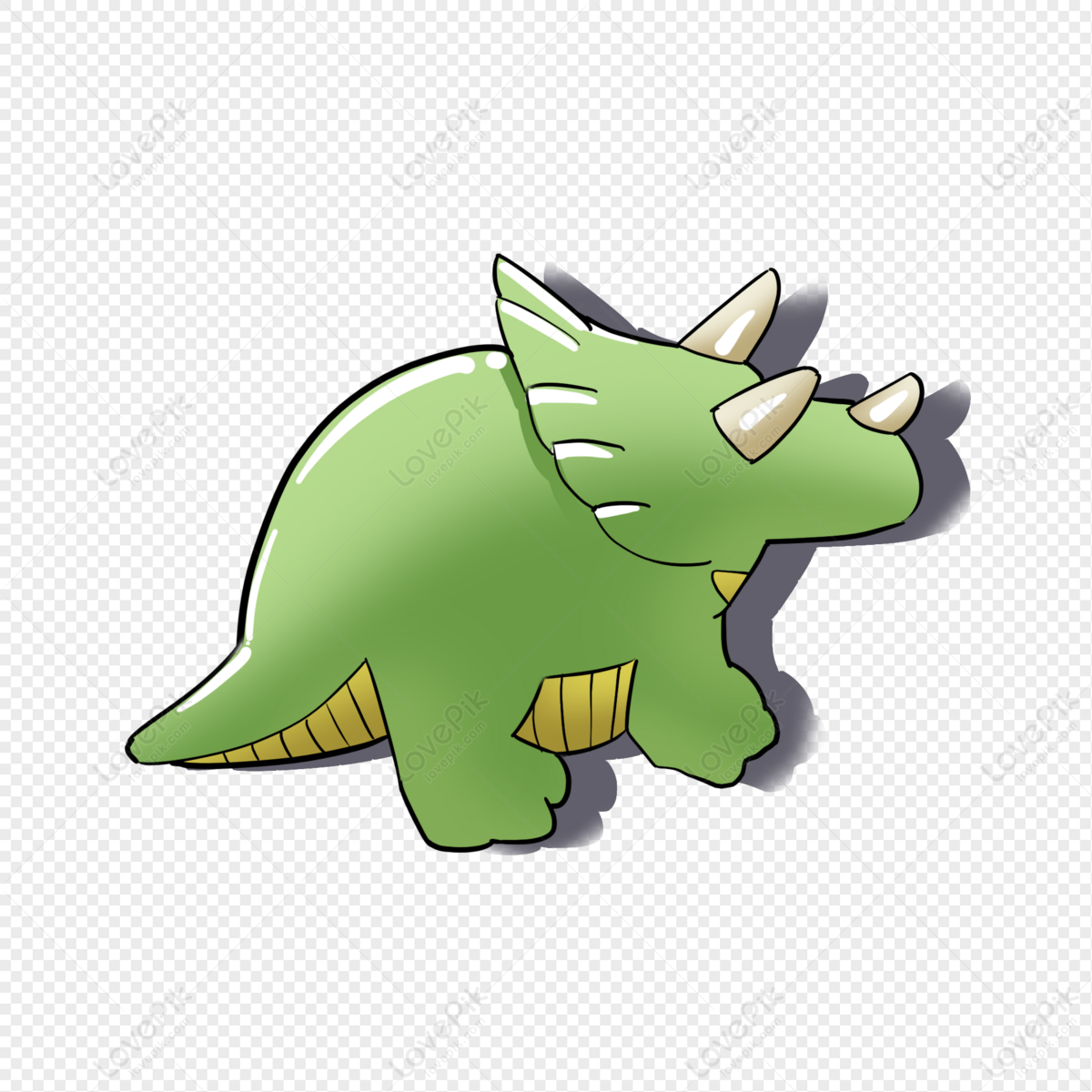 Dinosaur Chopstick Triceratops (Anime Toy) Hi-Res image list