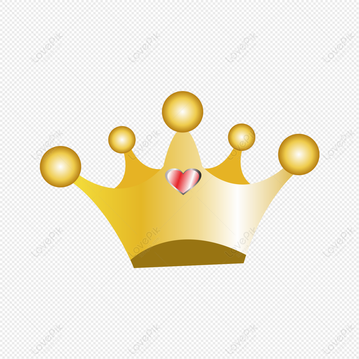 迪士尼公主手绘 当公主们带上皇冠头像图片_配图网