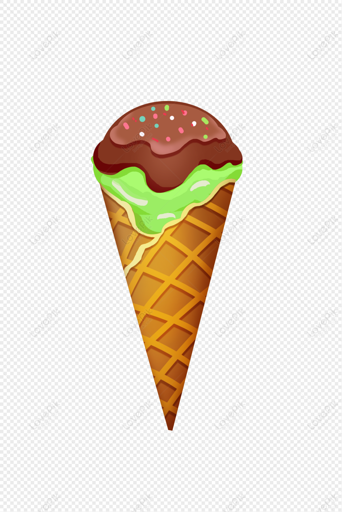 Ice Cream Cone PNG Transparent Images Free Download