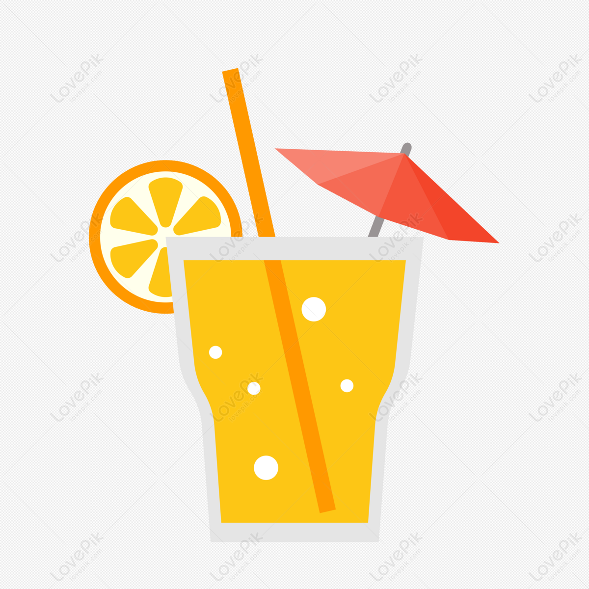 Orange Juice Lemon Cold Drink PNG Free Download And Clipart Image For ...