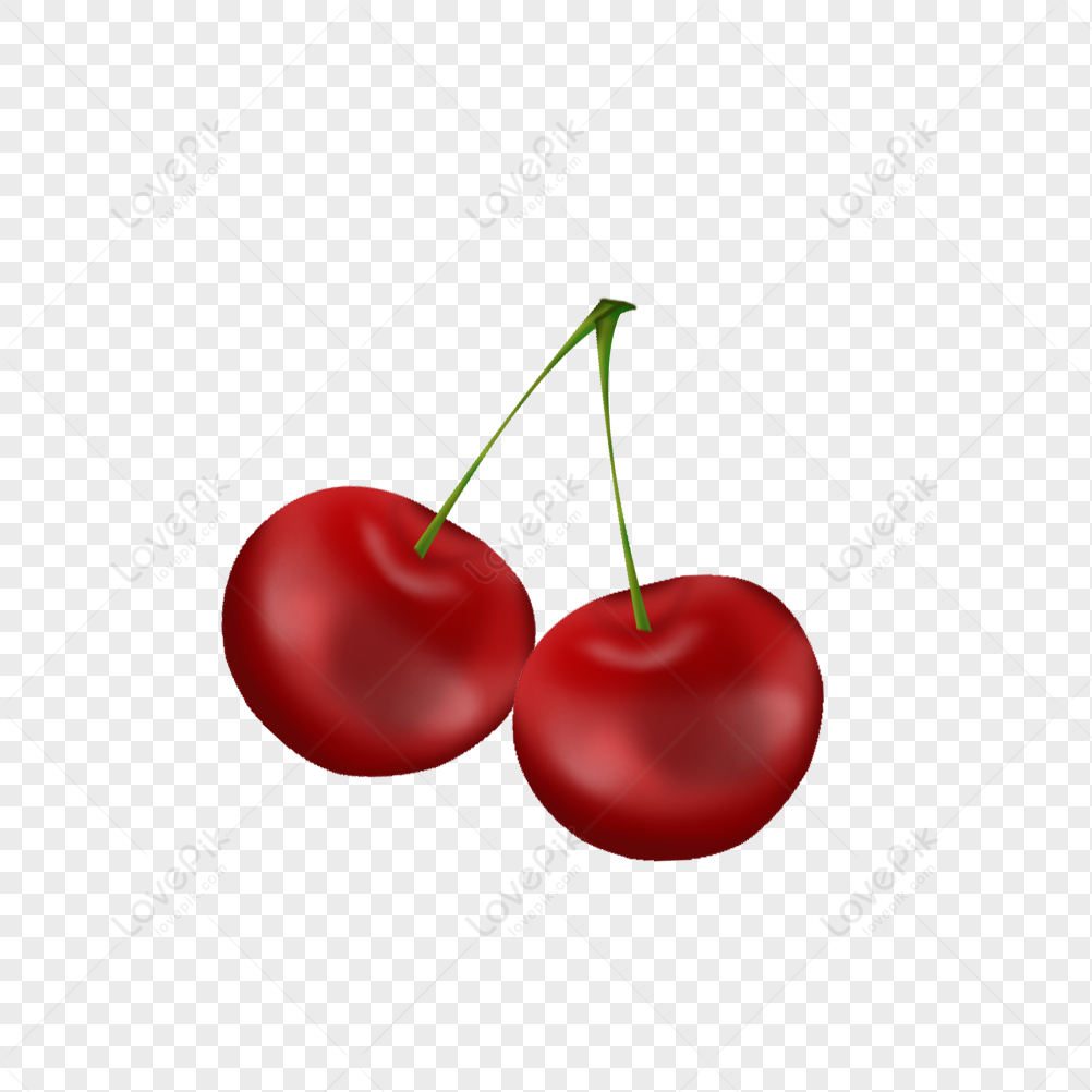 Psd Cartoon Fruit Cherry PNG Transparent And Clipart Image For Free  Download - Lovepik | 401144346