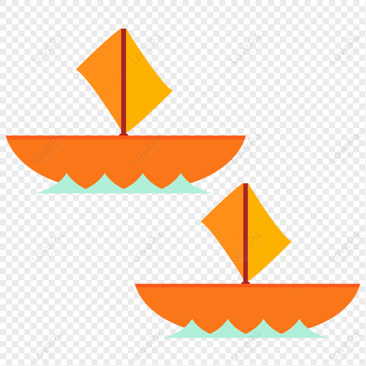 Boat Cartoon PNG Images With Transparent Background | Free Download On  Lovepik