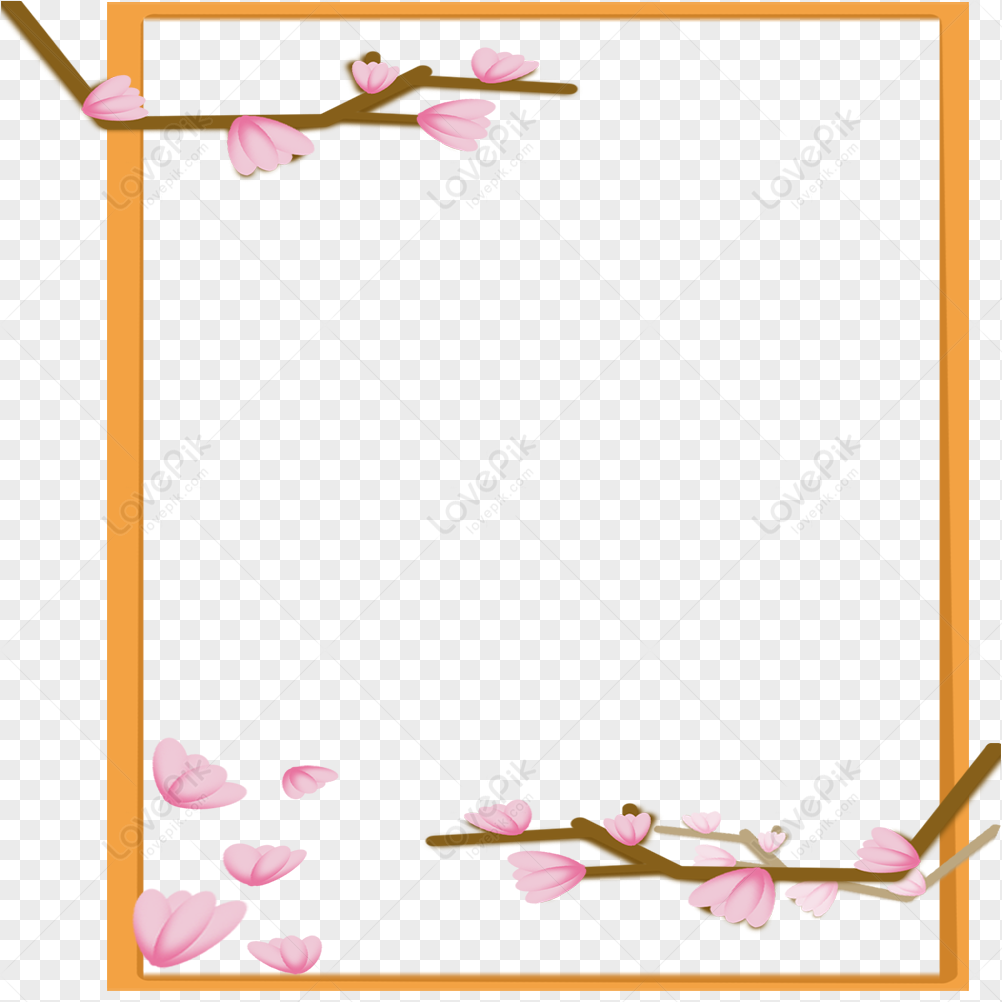 Yellow Border PNG Image And Clipart Image For Free Download - Lovepik ...