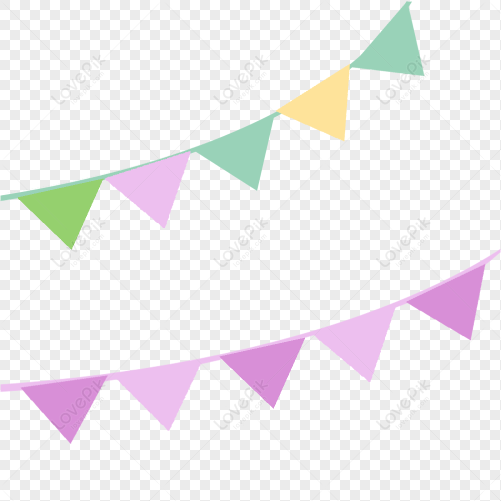 Bunting, Bunting Vector, Color Party, Bunting Party PNG White ...