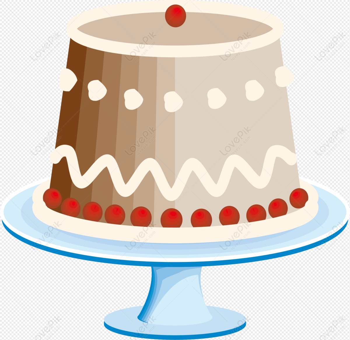 Cartoon Cherry Tray Cake PNG Hd Transparent Image And Clipart Image For  Free Download - Lovepik | 401152034