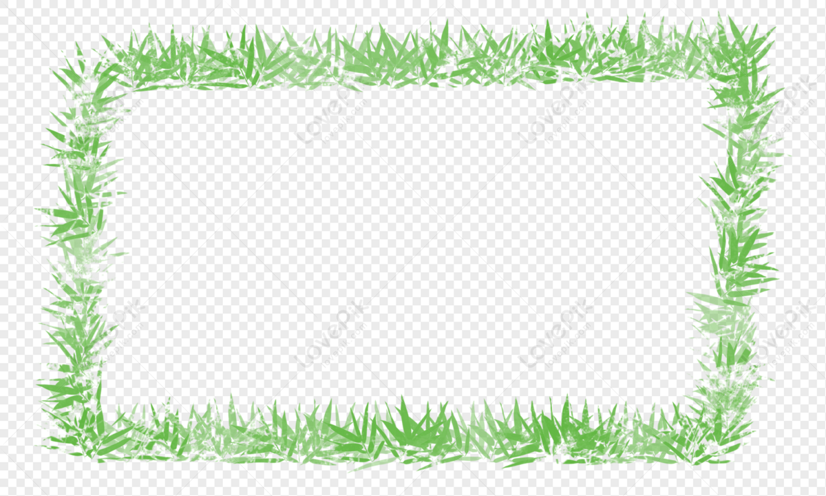 Cartoon Plant Border Decoration Image PNG Free Download And Clipart ...