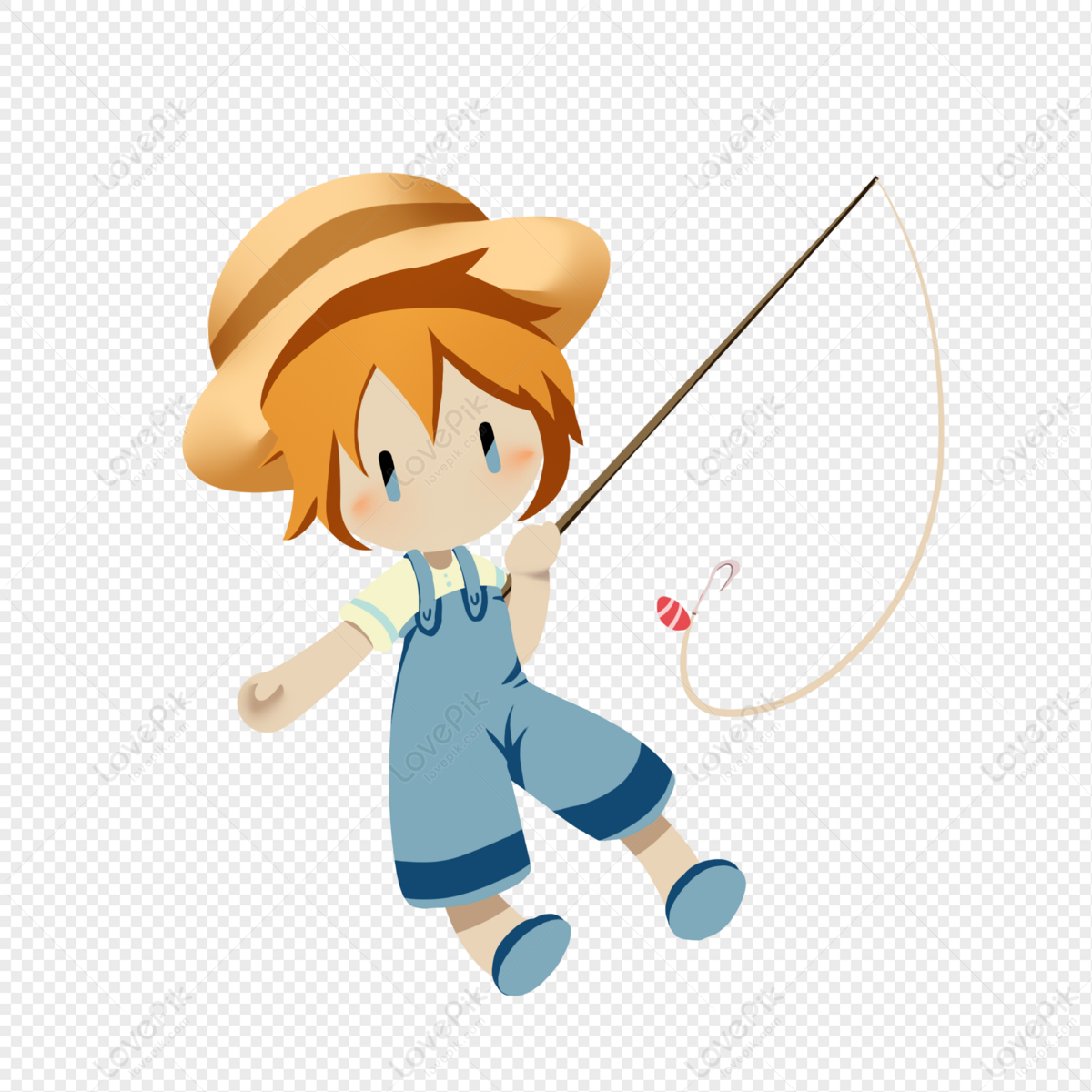 Fishing Hat Little Boy, Boy Vector, Cartoon Fishing, Fishing Rod PNG Image  And Clipart Image For Free Download - Lovepik