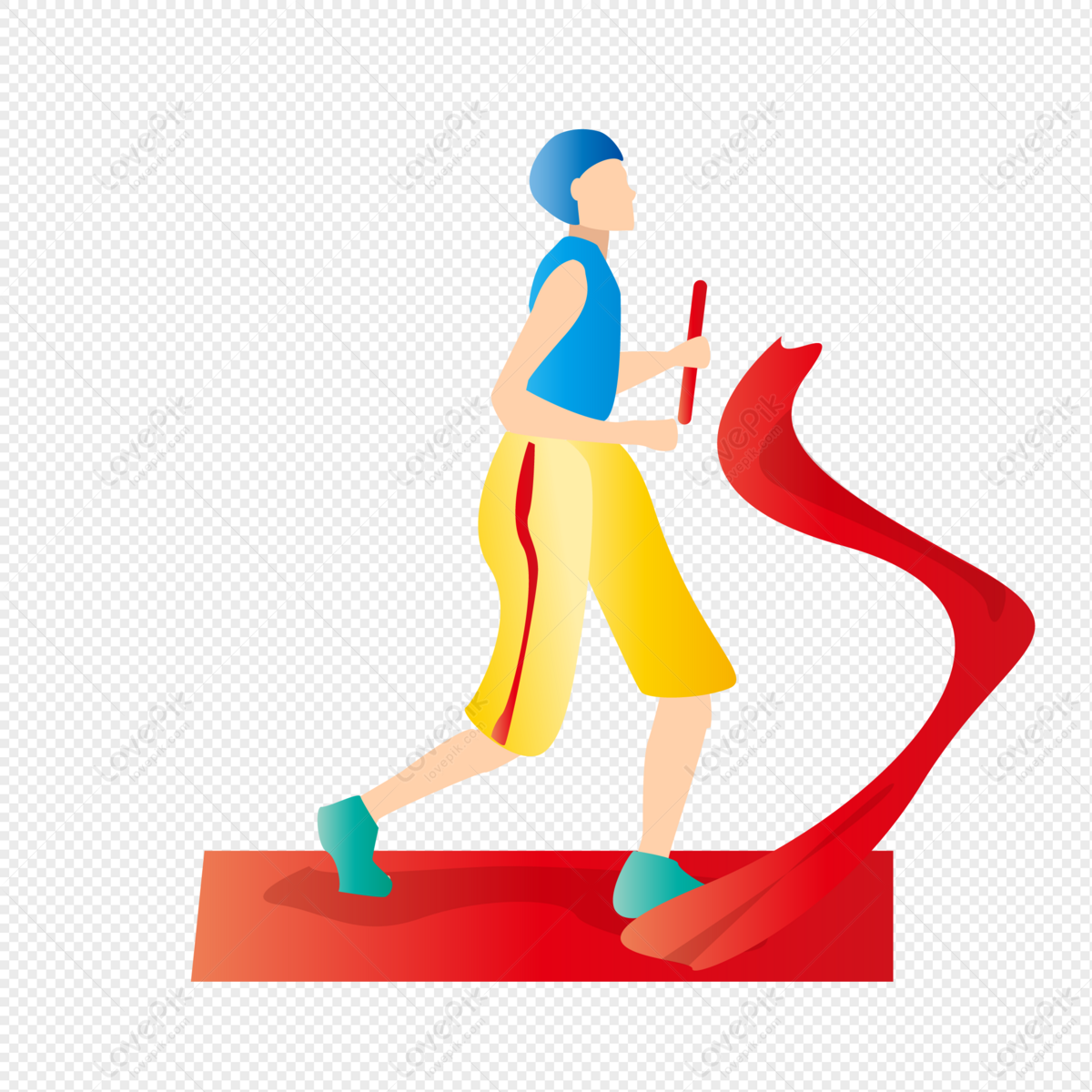 Flat Runner Athlete Vector, Running, Sports, Fitness PNG Transparent Image  And Clipart Image For Free Download - Lovepik