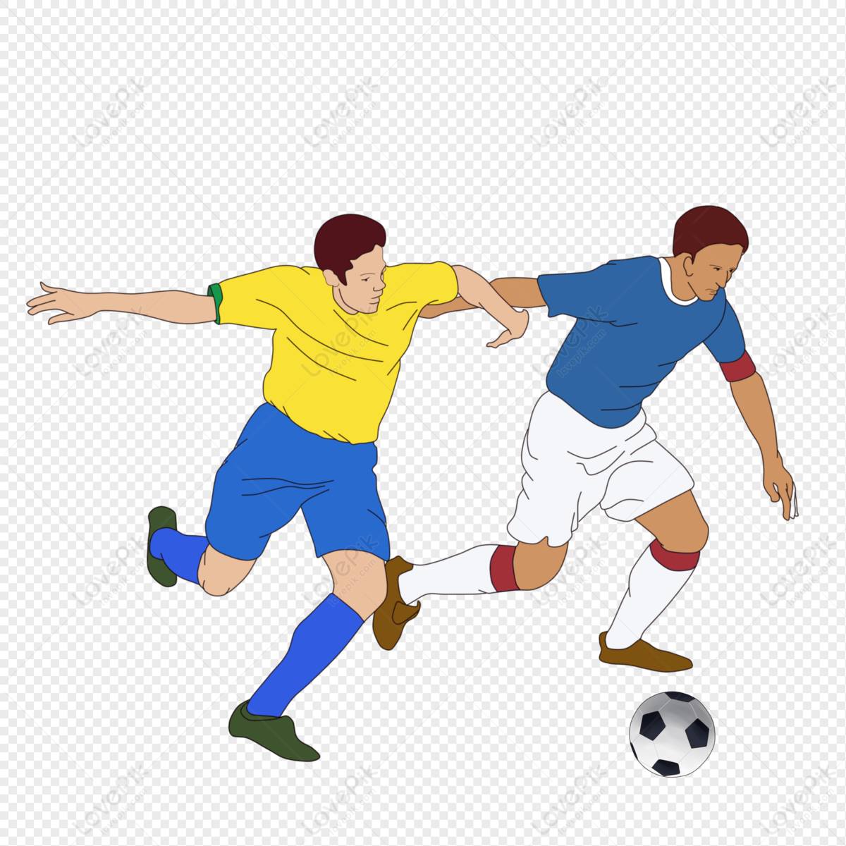 Mão De Elementos De Jogador De Futebol Dos Desenhos Animados Des PNG  Imagens Gratuitas Para Download - Lovepik