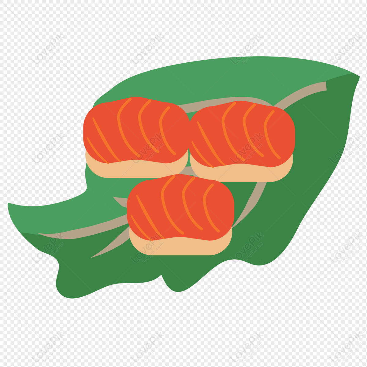 Hand Drawn Sashimi Sushi Png Picture And Clipart Image For Free