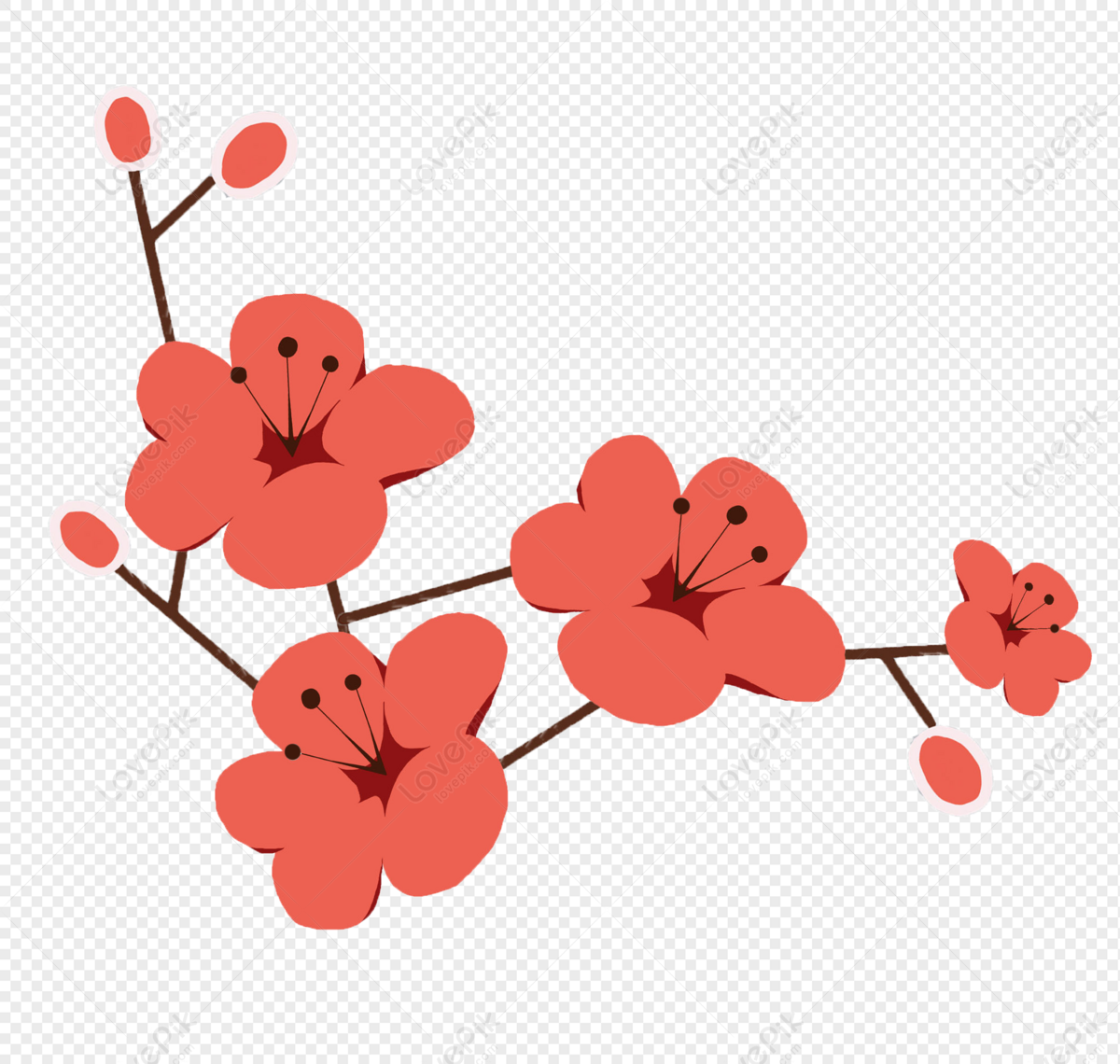 new and improved clipart flower