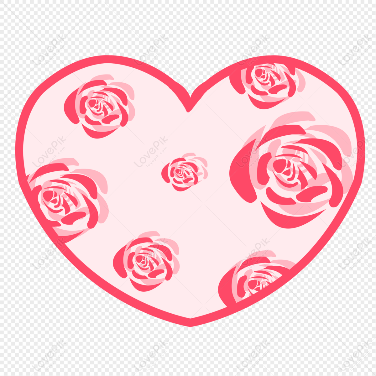 Rose Heart PNG Hd Transparent Image And Clipart Image For Free Download ...