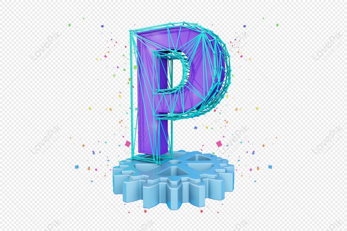 Stereo English Letter P PNG Free Download And Clipart Image For ...