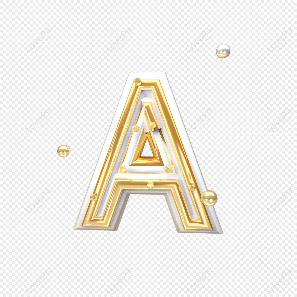 Stylish Three Dimensional Letter Illustration PNG Image Free ...