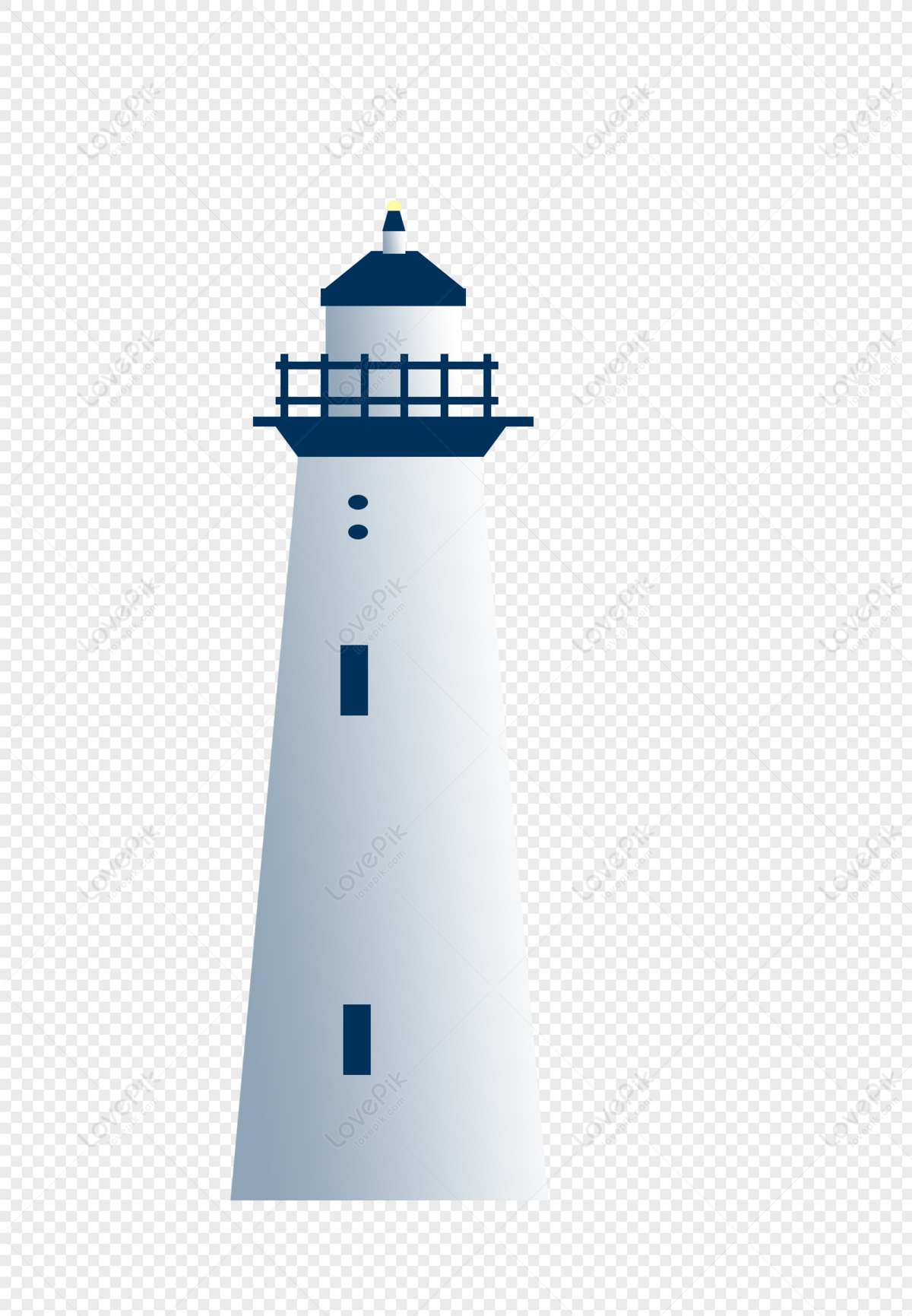 White Lighthouse PNG Free Download And Clipart Image For Free Download -  Lovepik | 401149983