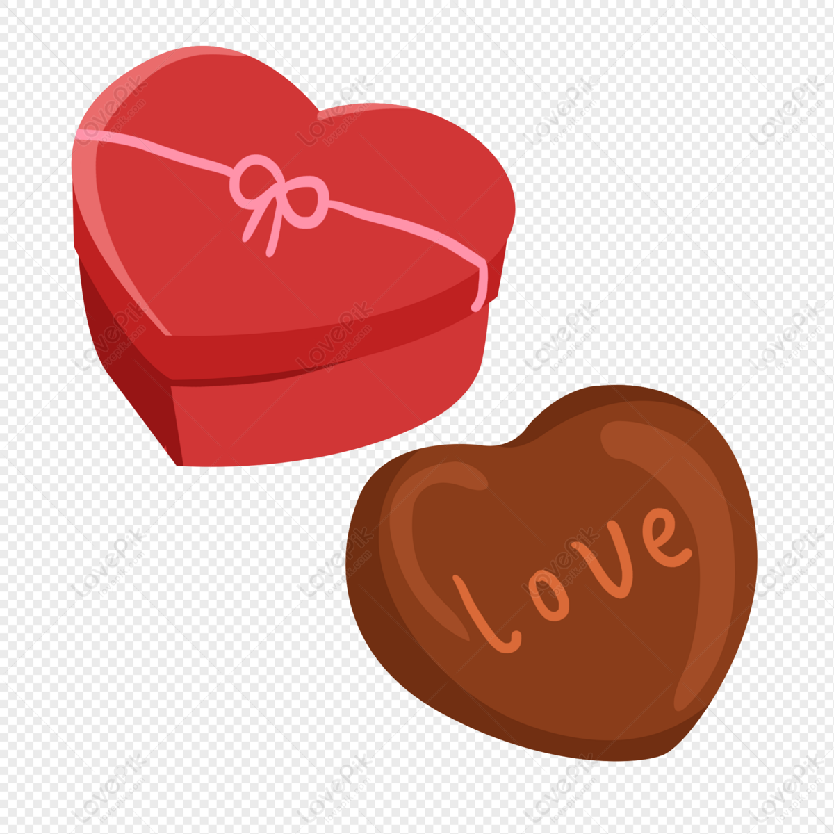 520 Valentines Day Confession Heart Chocolate PNG Image And Clipart ...