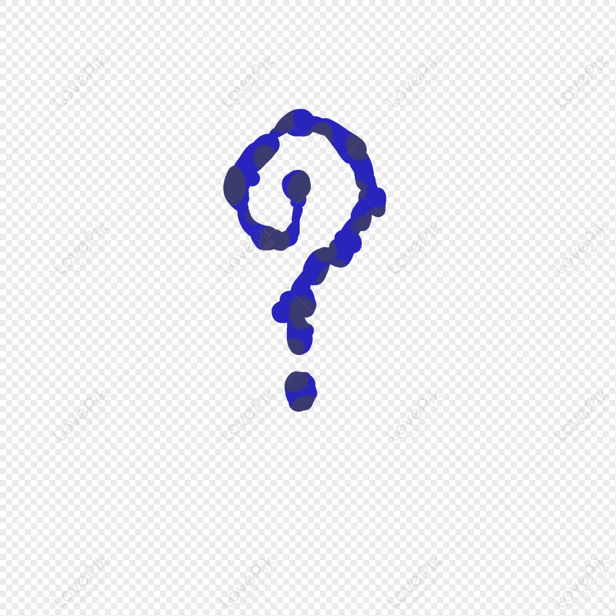 Blue Question Mark PNG Transparent Image And Clipart Image For Free  Download - Lovepik | 401172777
