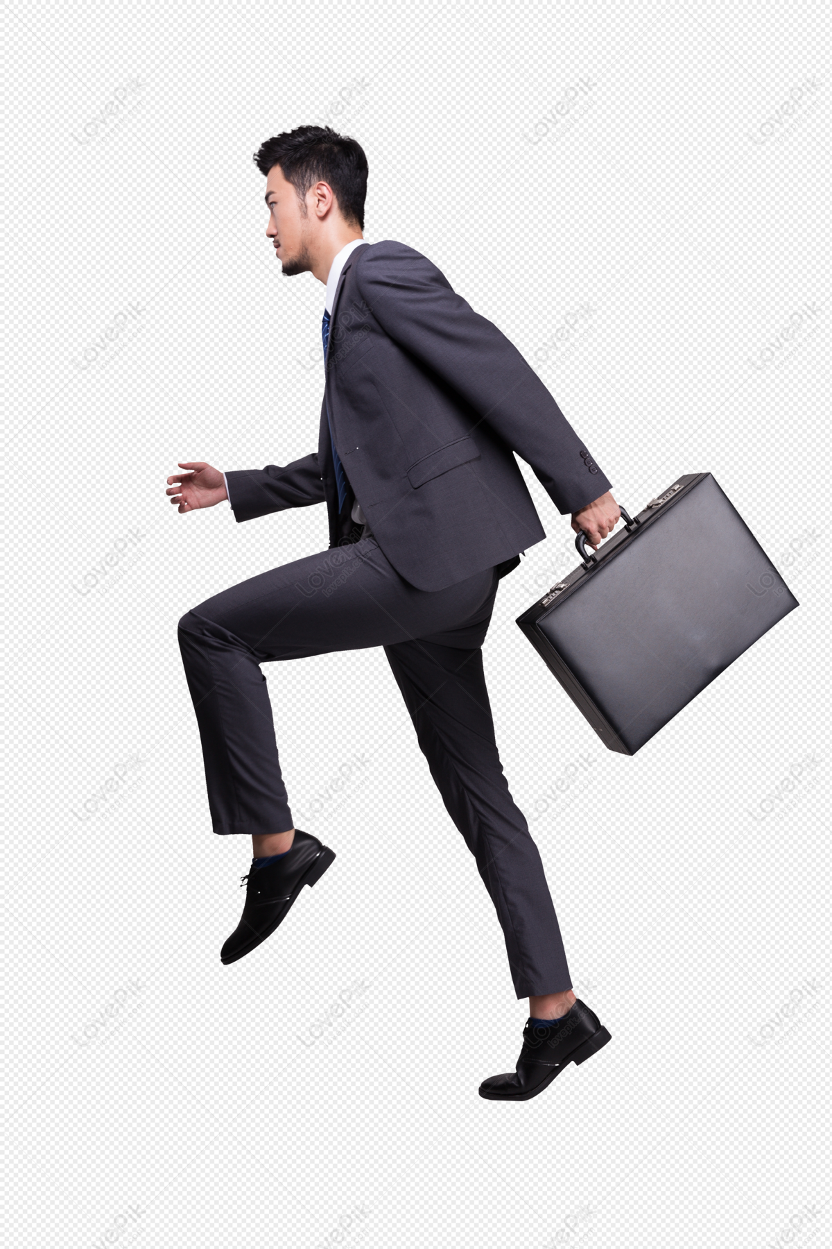 clipart runner and business suit