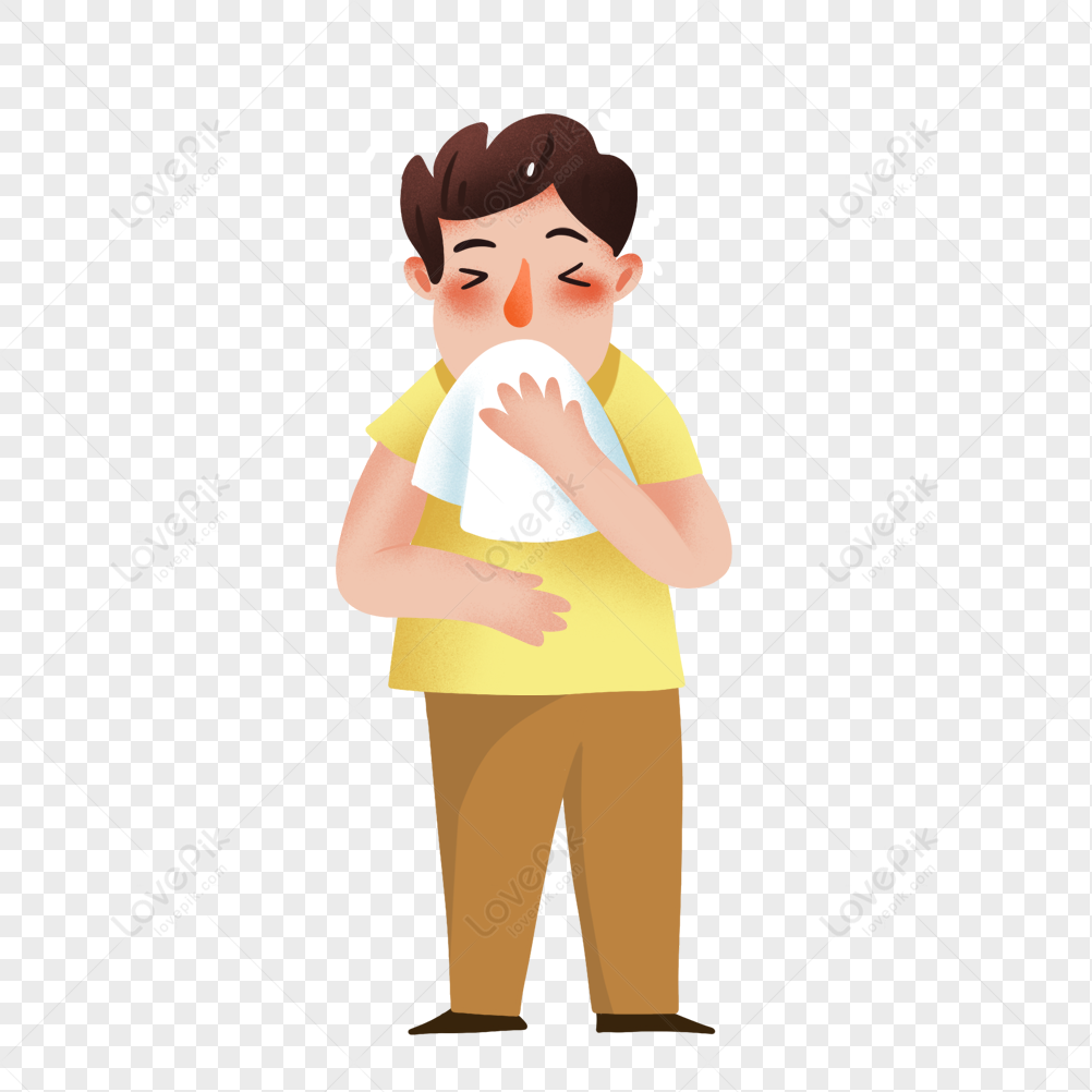 Sore Throat Cartoon PNG Images With Transparent Background | Free Download  On Lovepik