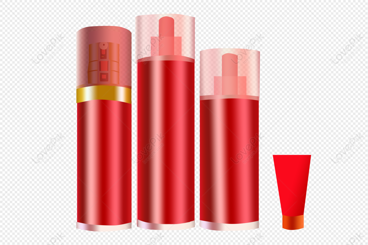 Cosmetic Set, Chinese Red, Lipstick Tube, Red Tube PNG Transparent Image  And Clipart Image For Free Download - Lovepik | 401186157