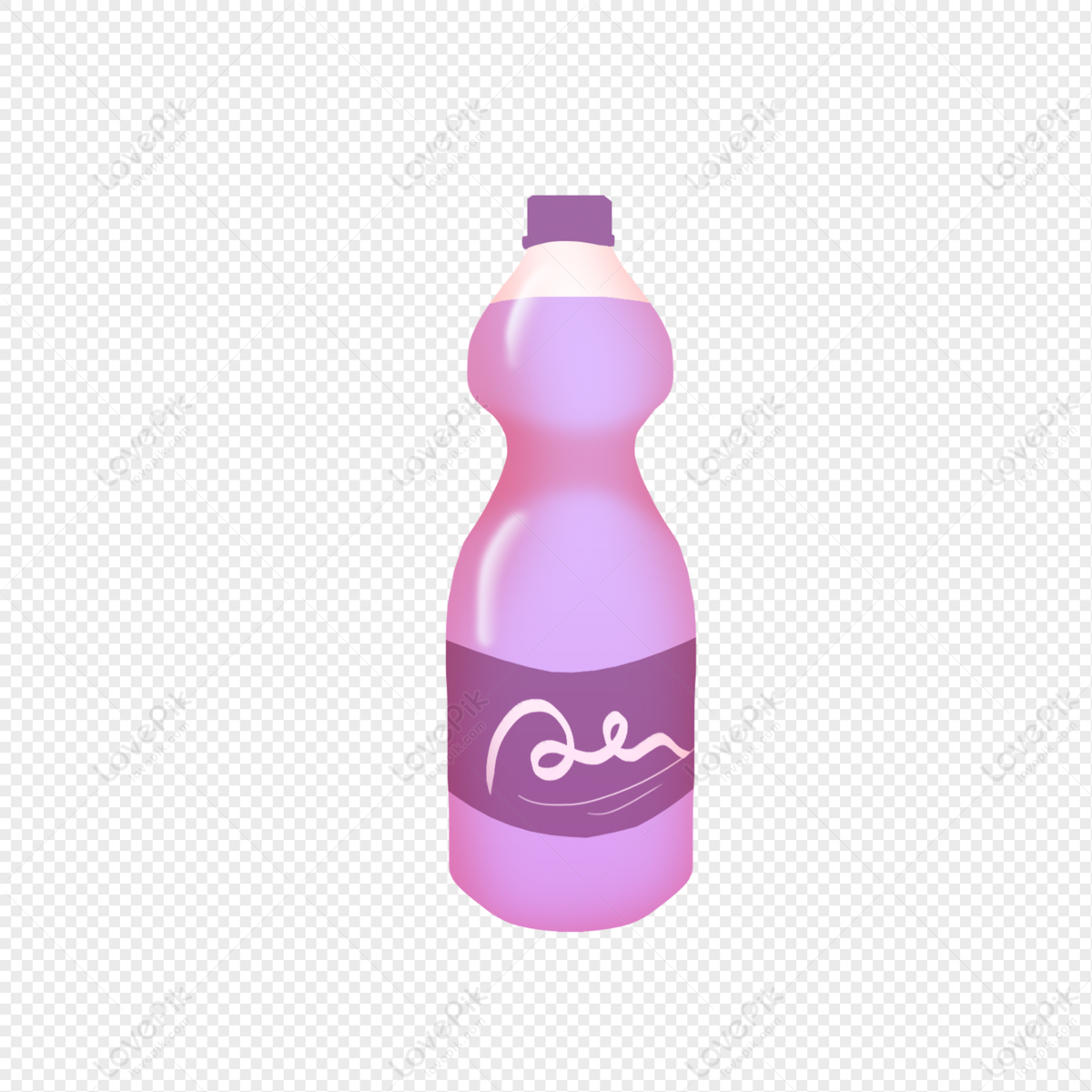 Hand Drawn Cartoon Summer Plastic Bottle Of Grape Juice PNG White  Transparent And Clipart Image For Free Download - Lovepik | 401175592