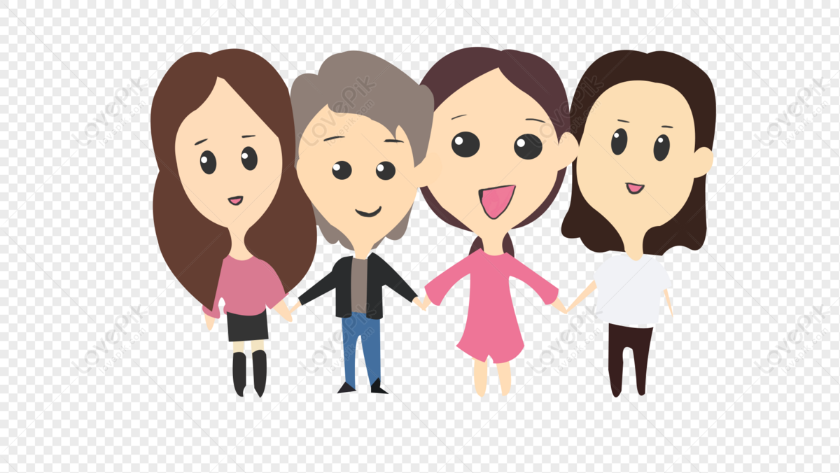 Desenho De Amigos Mãos Dadas PNG , Desenho Infantil, Desenho à Mão, Clipart  De Crianças Imagem PNG e PSD Para Download Gratuito