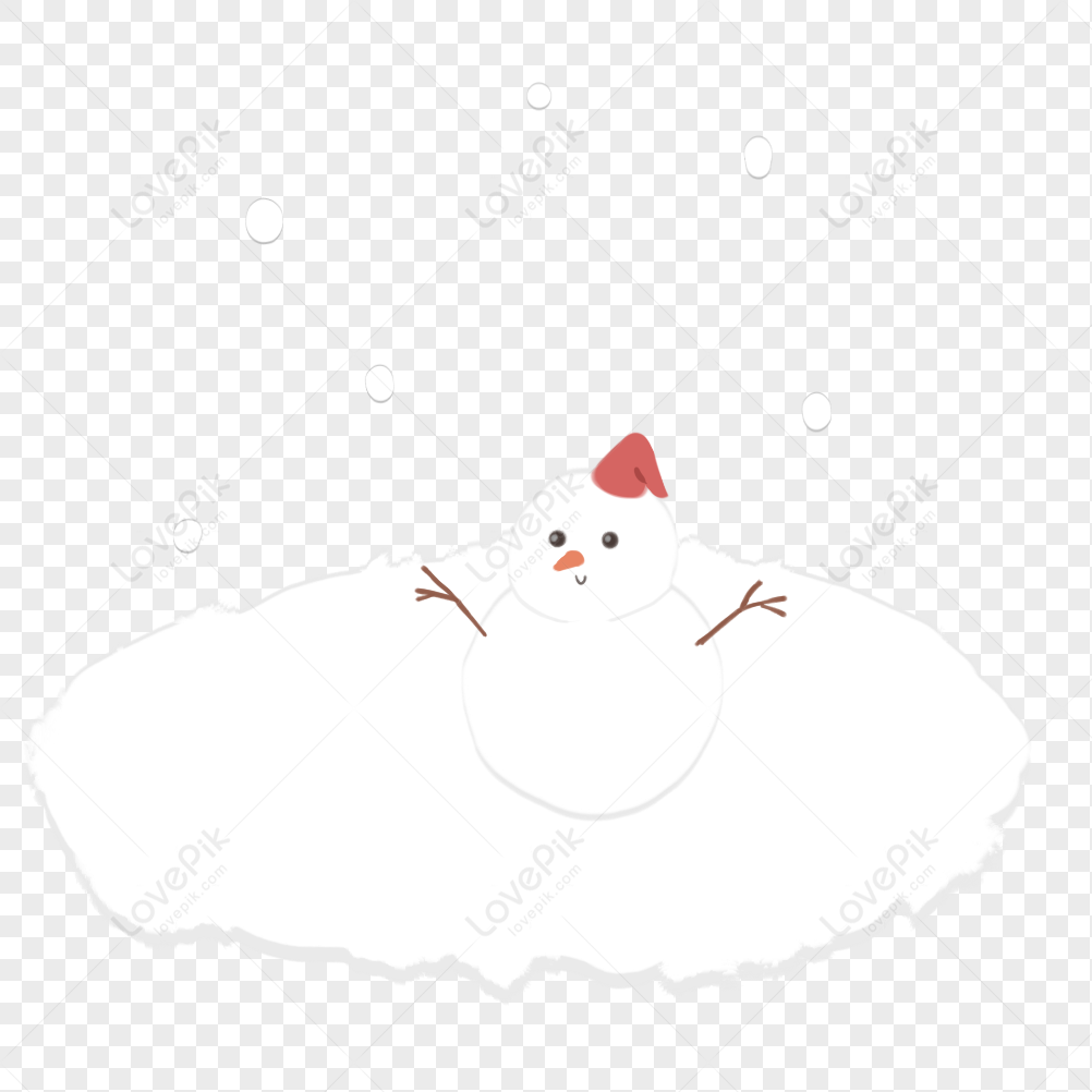 kitten snowman graphics clipart