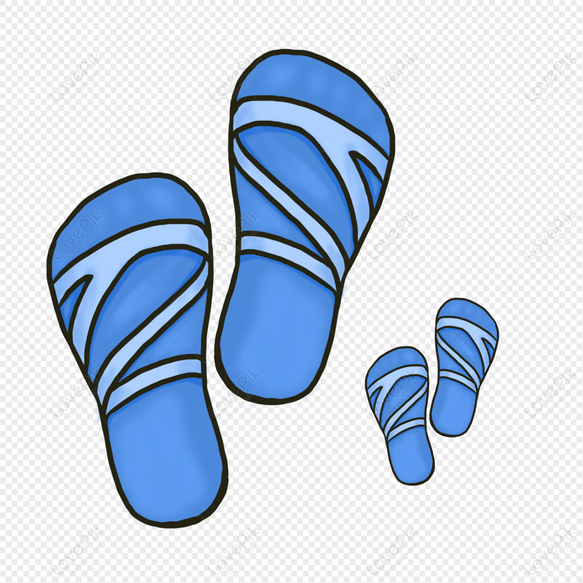 Blue Lace-up Slippers, Blue Vector, Blue Dark, Blue Cartoon PNG ...