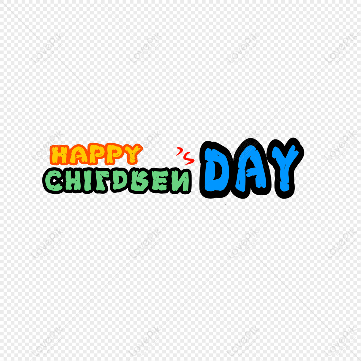 Happy Childrens Day PNG White Transparent And Clipart Image For ...