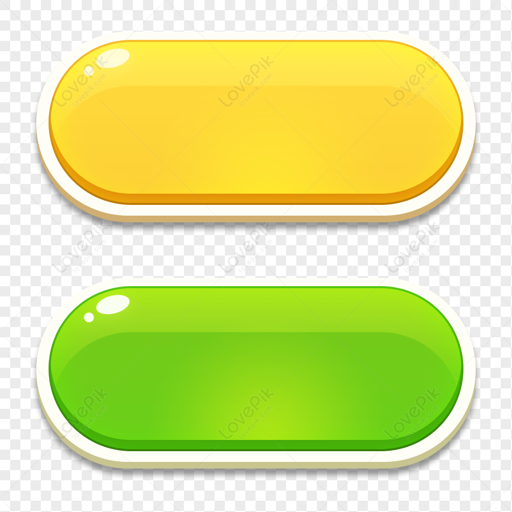 Small Button, Light Red, Colored Yellow, Green Light PNG Image And ...