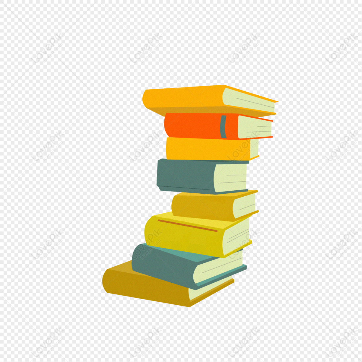 A Set Of English Books Illustration Image PNG Hd Transparent Image And ...