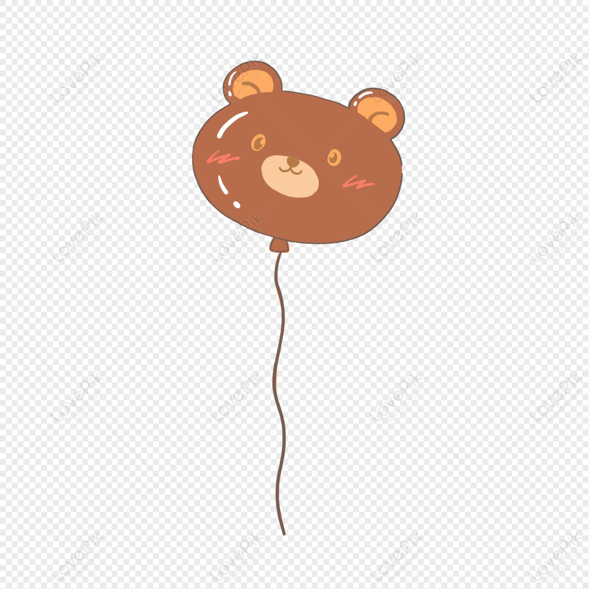 Cartoon Bear Balloon PNG Image And Clipart Image For Free Download -  Lovepik | 401224888