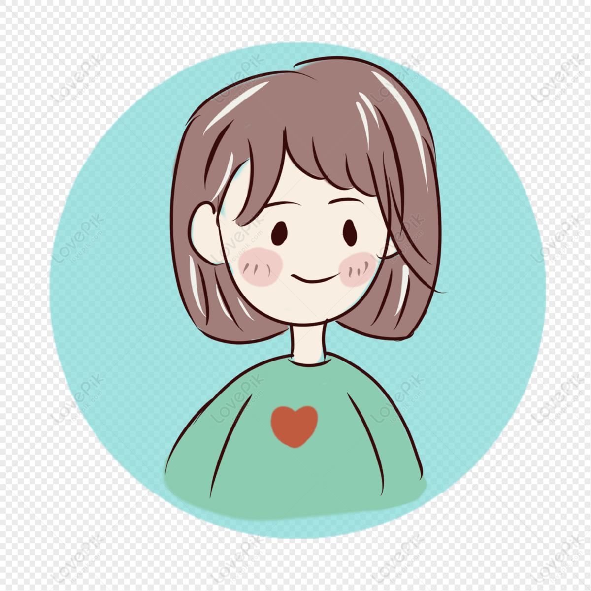 Cartoon Girl PNG Transparent And Clipart Image For Free Download - Lovepik  | 401205326