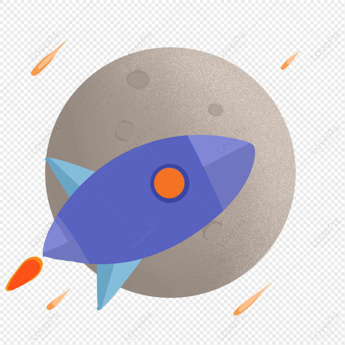 Cartoon Hand Drawn Rocket Flying In Space Around The Planet PNG Picture And  Clipart Image For Free Download - Lovepik | 401223635