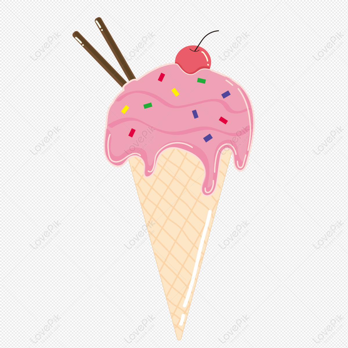 Cartoon Ice Cream Images, HD Pictures For Free Vectors Download -  